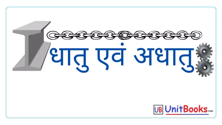 धातु एवं अधातु क्या है ? इनमें क्या अंतर है | Metal and Non Metal in Hindi